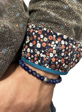 pohier原创简约手工银天然阿富汗