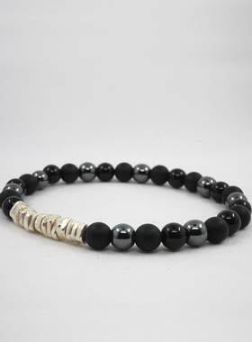 pohier小众设计轻奢古法银手链