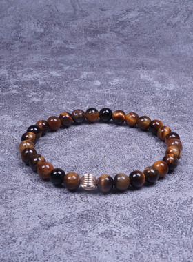 pohier原创14k包金款矿石手链