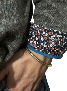 pohier原创小众设计珠黄铜手链