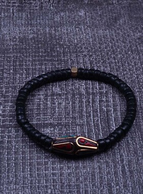 pohier小众设计天然尼泊尔手工珠