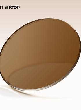 右店 近视偏光太阳镜非球镜片 近视墨镜片 近视偏光墨镜镜片 2片