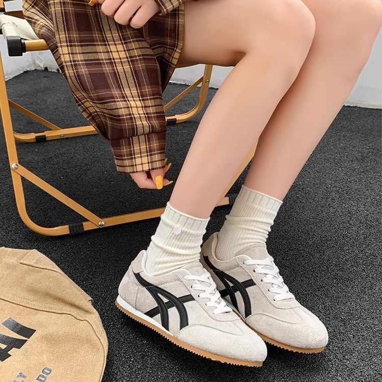 爆款复古德训鞋女2026春新款百搭休闲阿甘鞋运动平底轻便街拍板鞋