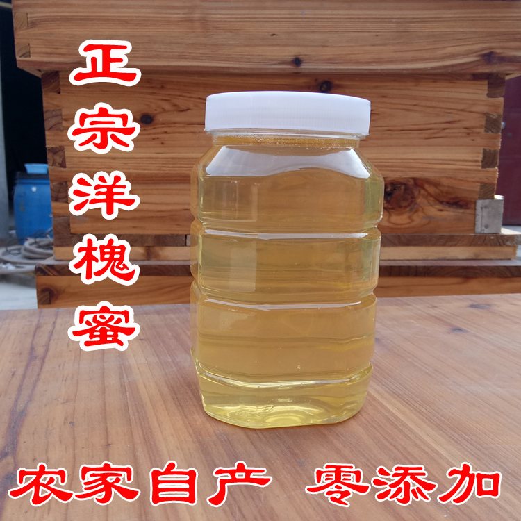 正宗太行山农家纯土蜂蜜天然洋槐蜂蜜野生蜂蜜姜糖膏原料1斤包邮