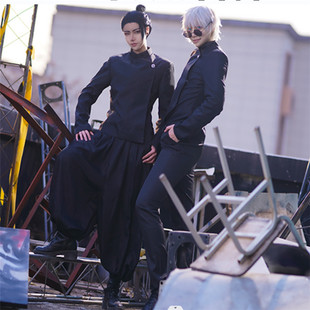 五条悟cos衣服咒术回战cosplay动漫服装全套夏油杰高专男装学生版