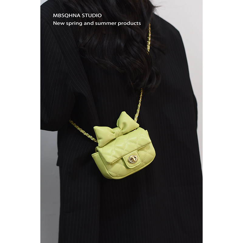 特价清仓小众设计夏季甜美少女可爱蝴蝶结迷你菱格链条口红耳机包,箱包皮具/热销女包/男包,小方包,淘宝优惠券,粉丝福利购,淘宝优惠卷