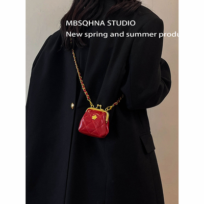 时尚迷你口红包洋气链条斜挎包