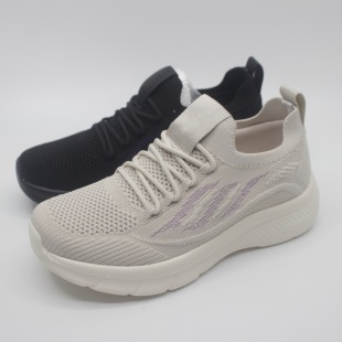 运动鞋 正品 系带飞织运动休闲女单鞋 2026春新款 X629663E 富贵鸟女鞋