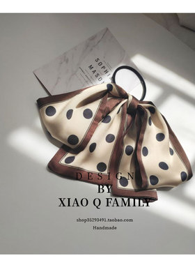 发饰优雅丝巾发绳皮筋