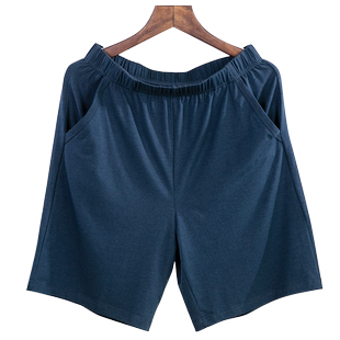 睡裤男士短裤夏季莫代尔棉宽松大码五分裤大裤衩薄款家居家