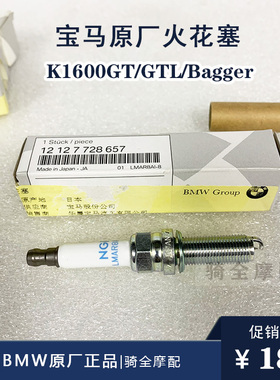 BMW宝马原厂火花塞K1600GT/GTL/Bagger摩托车保养原装配件657骑全