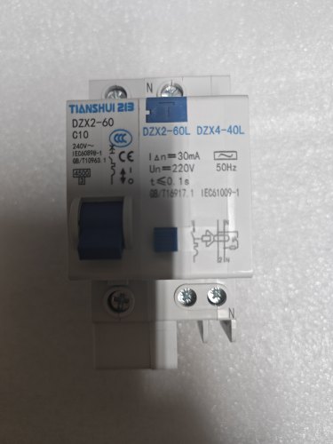 天水二一三漏电断路器DZX2-60 1P C10+ DZX2-60L DZX4-40L