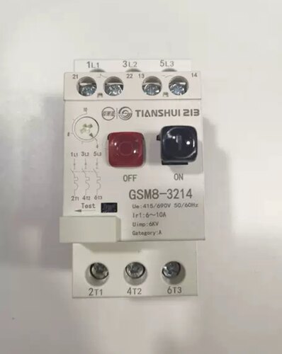 正品天水二一三断路器GSM8-3214FN11带正面挂接辅助触头