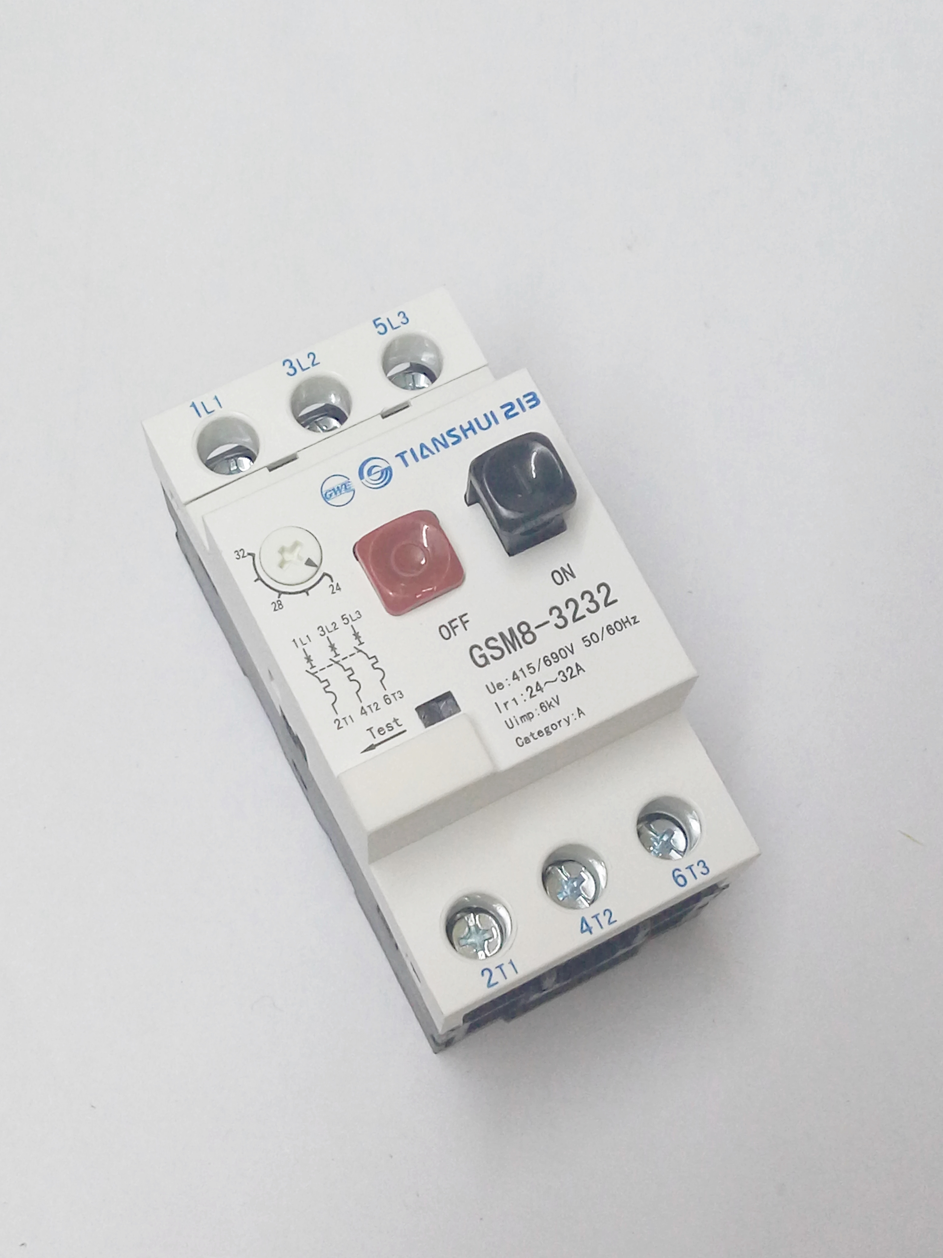 代理天水213GSM8-32系列电动机保护断路器GSM8-3232 32A