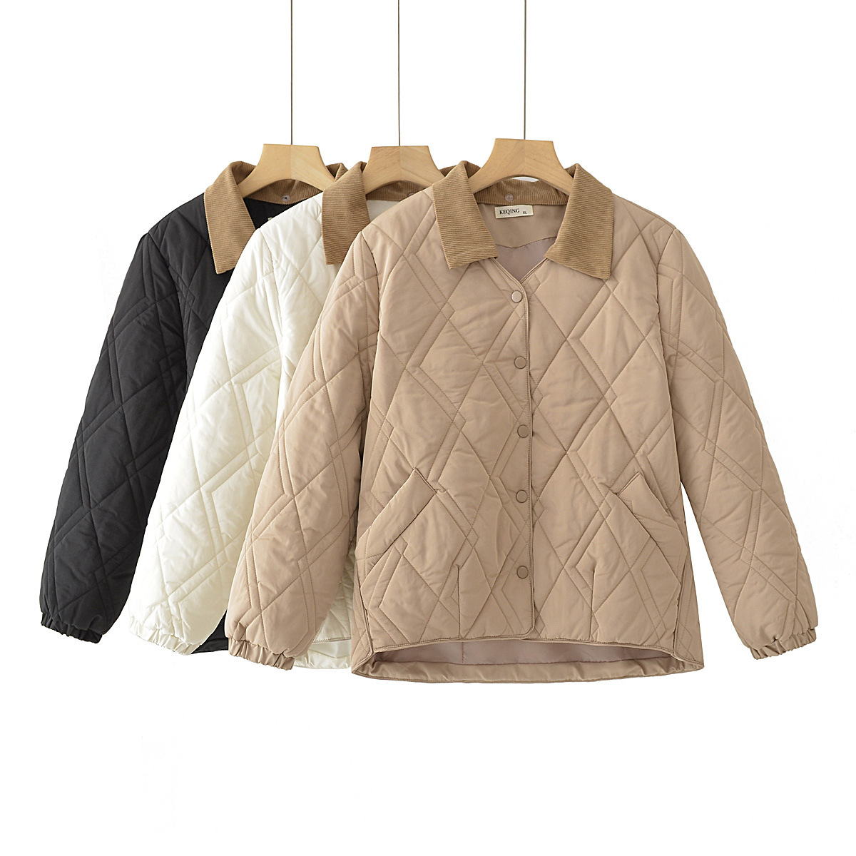 2025秋冬加肥加大码女装200斤胖MM南国蒂尼帝伦奴那棉袄棉衣8098