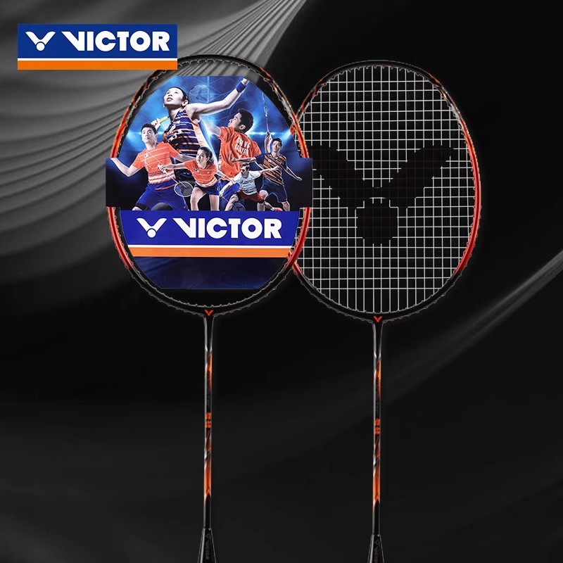 碳素进攻型VICTOR羽毛球拍进阶型