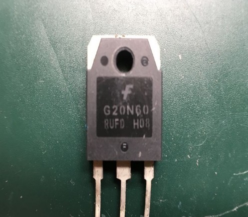IGBT管带阻尼 SGH20N60RUFD G20N60RUFD TO-247 20A 600V 拆机
