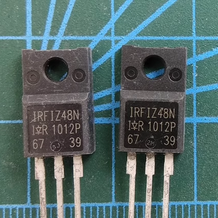 IRFIZ48N 37A 55V 原装进口拆机 塑封场效应管TO-220直拍