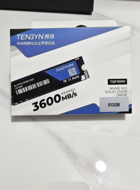 滕隐 TQP3000 512G NVMe M.2固态硬盘