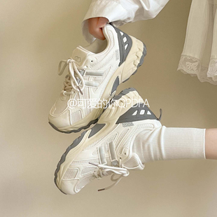 可爱 女款 网面休闲运动鞋 厚底老爹鞋 小白鞋 女鞋 秋季 你 2026新款