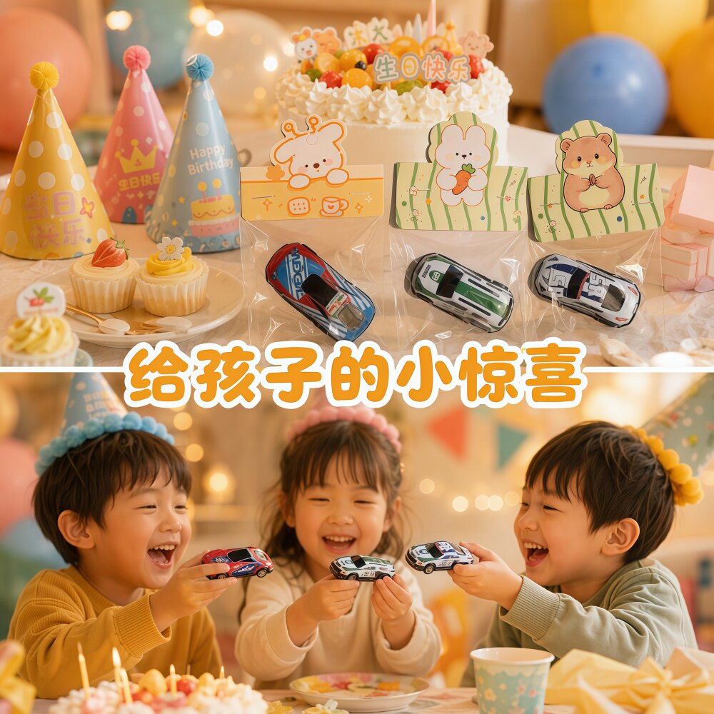 合金铁皮玩具车套装儿童仿真模型小汽车男孩儿童幼儿园奖励小礼品