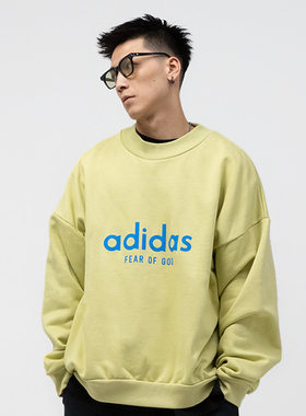 Adidas/阿迪达斯 x Fear of God Essentials FOG联名限定圆领卫衣