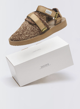 SUICOKE Not3-Vhl 日系复古系扣男一脚蹬懒人鞋OG-061VHL-BROWN