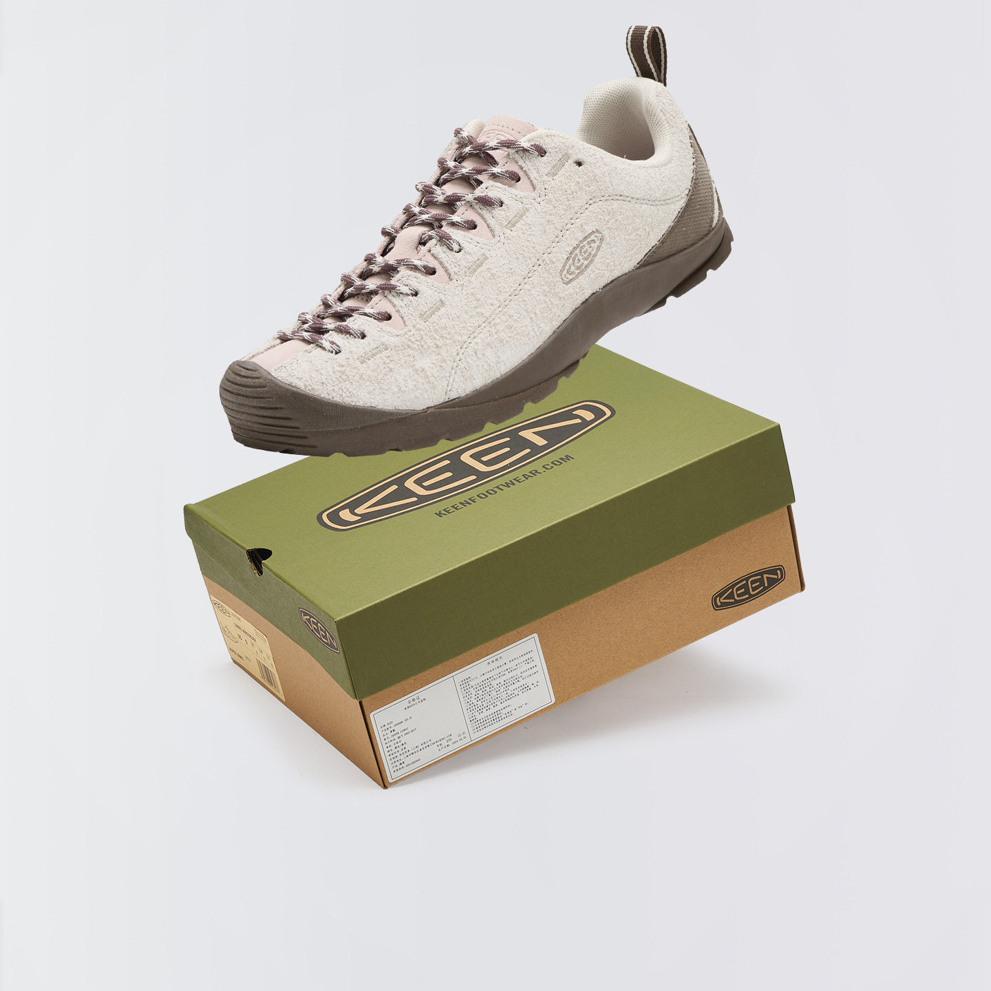 Keen/科恩Jasper绒面革新款男女户外山系徒步鞋登山休闲鞋1032109