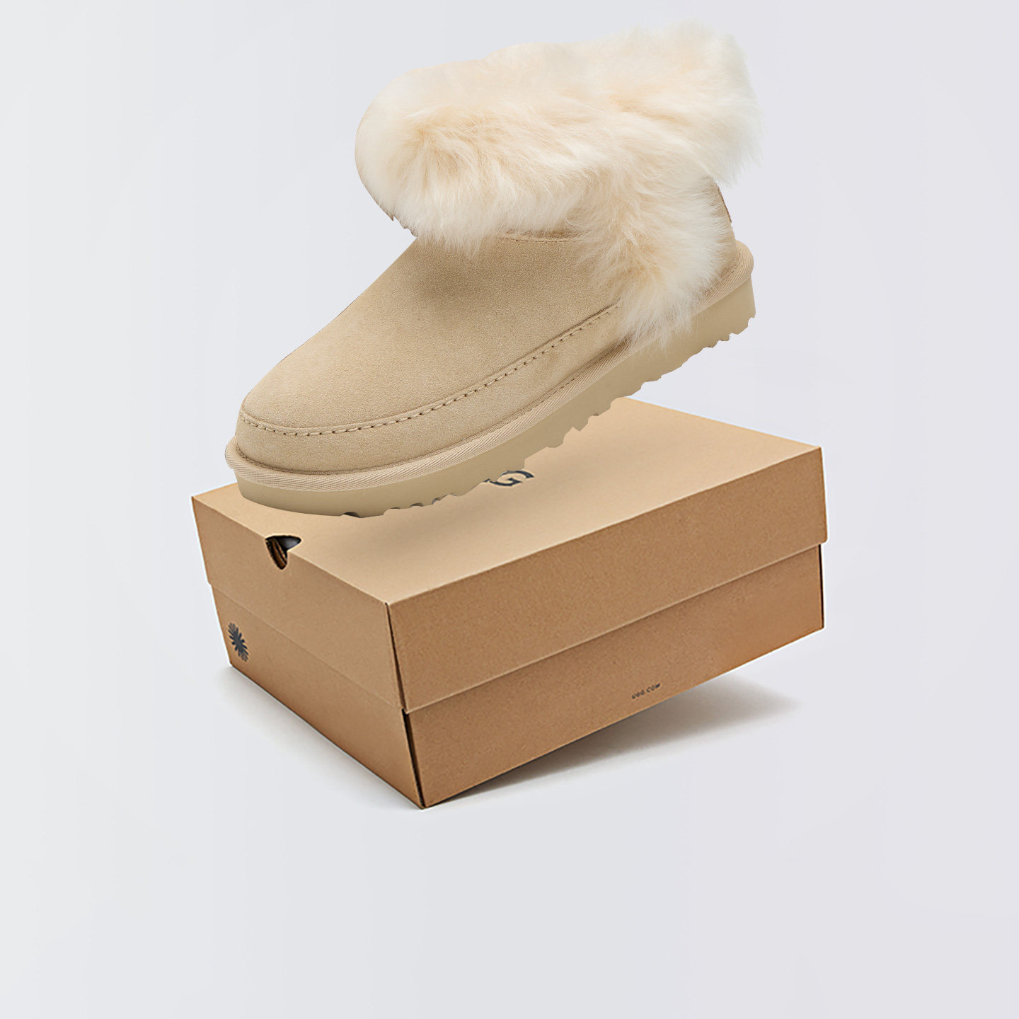 UGG Classic Novelty 女款经典纯色保暖短靴毛毛鞋雪地靴1173832