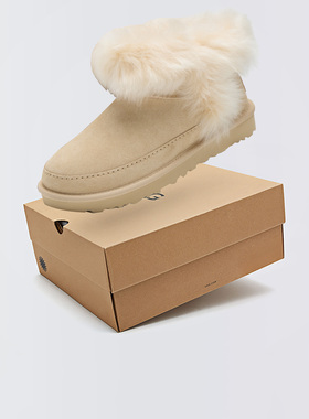 UGG Classic Novelty 女款经典纯色保暖短靴毛毛鞋雪地靴1173832