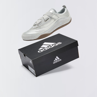 Adidas/阿迪达斯Urban Reverie银色玛丽珍薄底运动休闲鞋 JQ9392