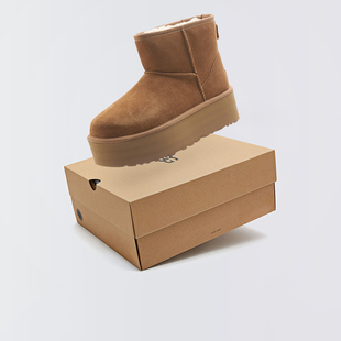 Platform女士休闲厚底短靴雪地靴1134991 Mini CHE Classic UGG