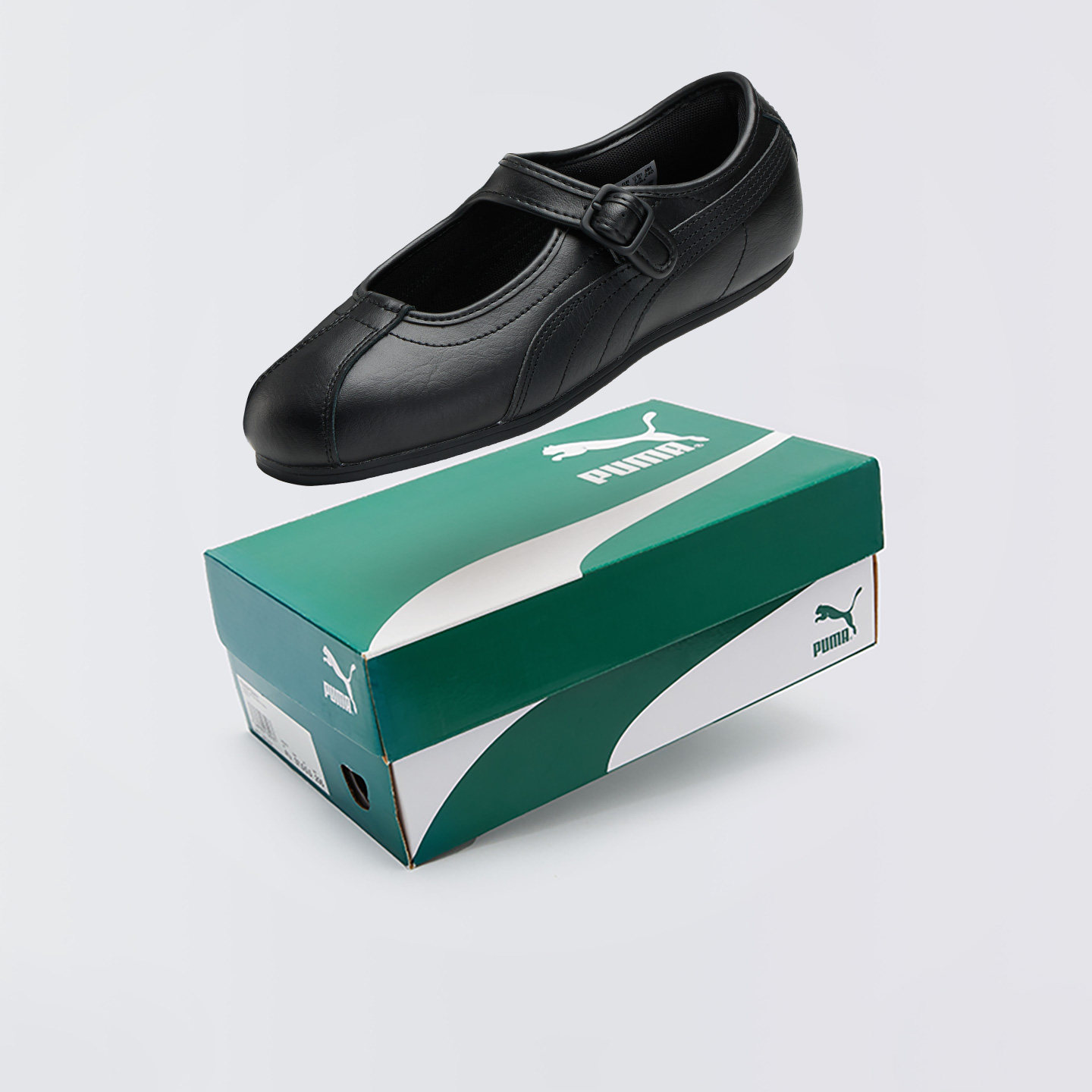 Puma/彪马Tacklette L 女新款一脚蹬薄底玛丽珍芭蕾休闲鞋 408551
