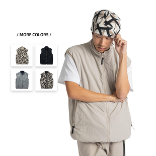 Gramicci/小野人Reversible Fleece Vest 抓绒荆棘两面穿马甲