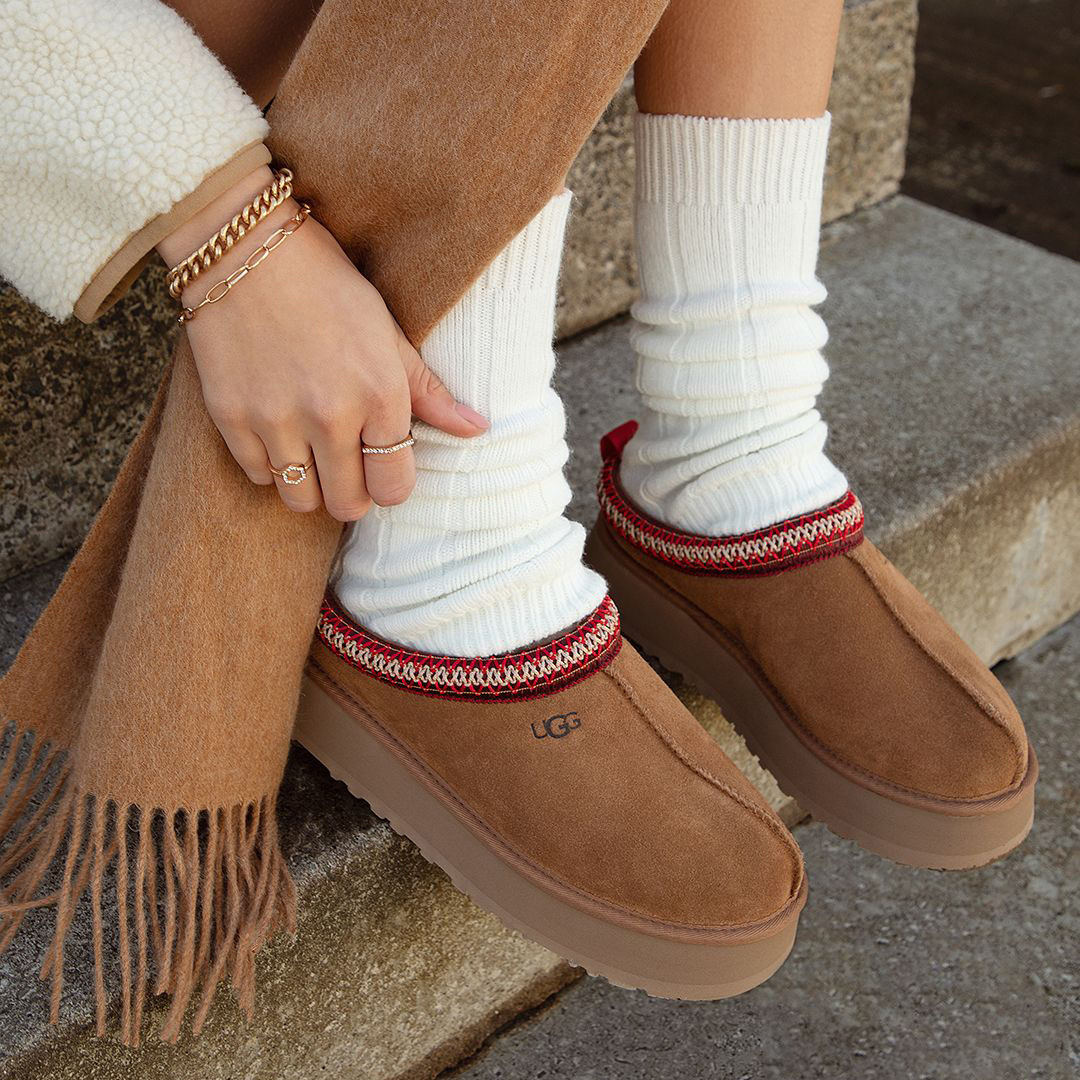 UGGTazz塔茨二代厚底增高棉拖鞋