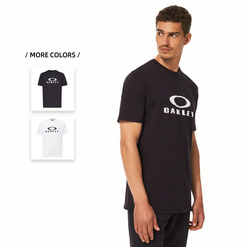 Oakley/欧克利夏季男女同款圆领潮流简约休闲舒适纯棉短袖T恤