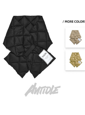 Taion/City Down Scarf 户外休闲保暖绗缝羽绒围巾TAION-201CI2