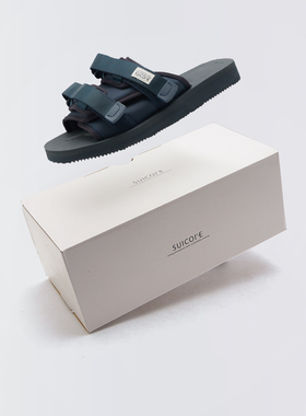 SUICOKE日系厚底机能户外尼龙凉拖鞋OG-056Cab/MOTO-Cab-NAVY1