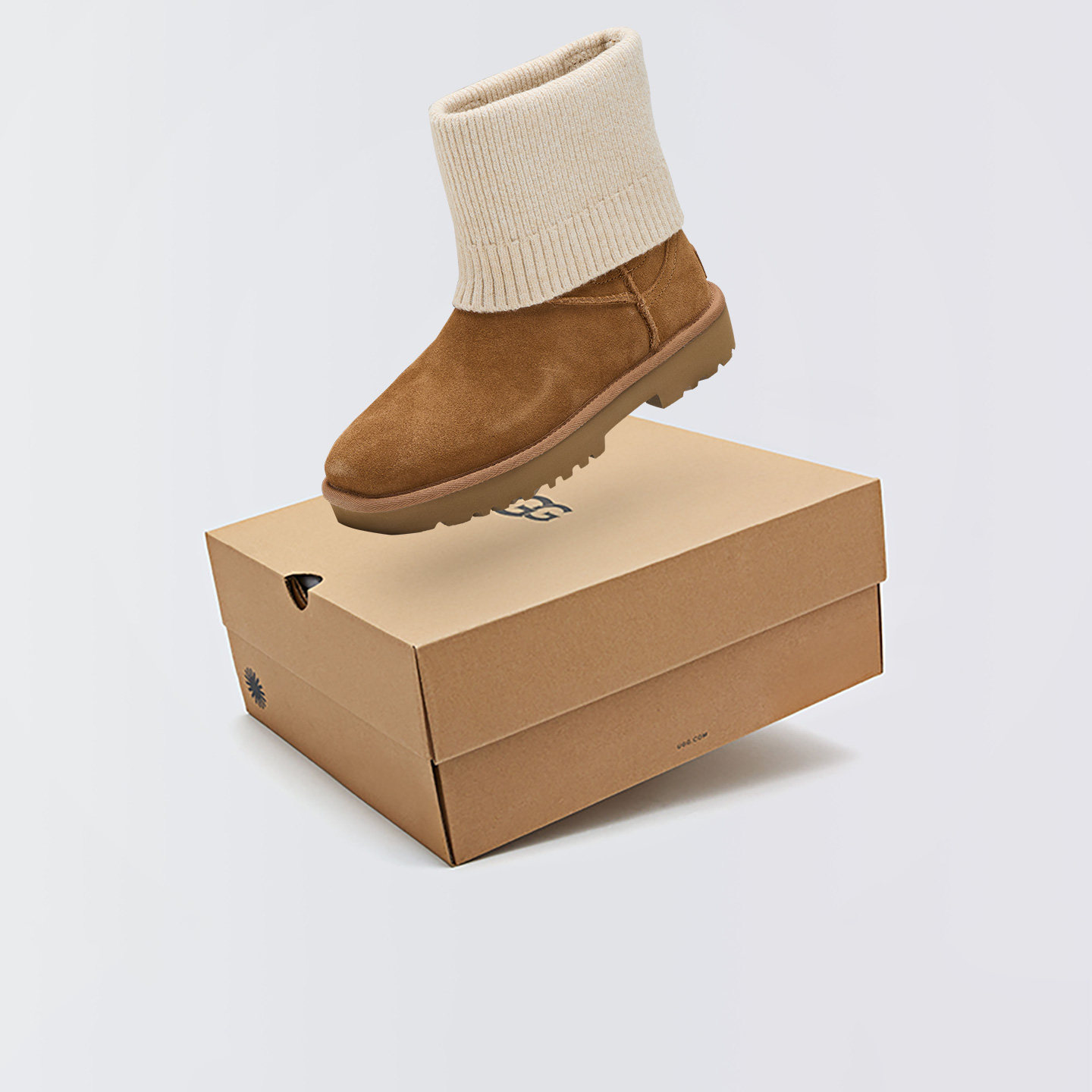 UGG Classic Novelty 女款经典针织筒靴子保暖短靴雪地靴1171573图片