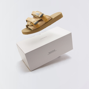 Cab SUICOKE日系厚底机能户外尼龙凉拖鞋 MOTO 056Cab BEIGE10