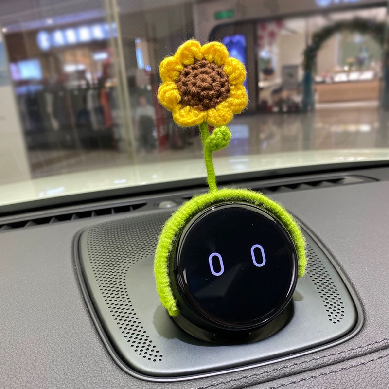 蔚来汽车nomi帽子装饰向日葵发箍返场,汽车用品/电子/清洗/改装,摆件,淘宝优惠券,粉丝福利购,淘宝优惠卷