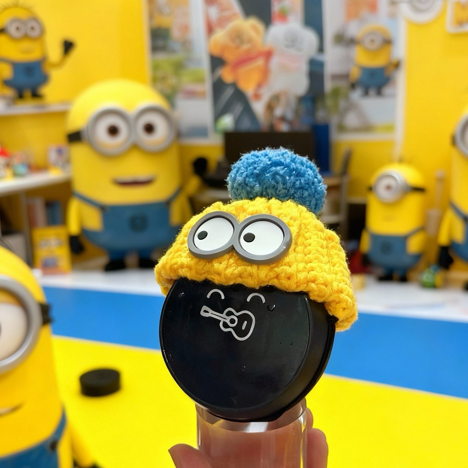 蔚来nomi帽子 问界智界小艺帽子 eva装饰 纯手工制作小黄星人