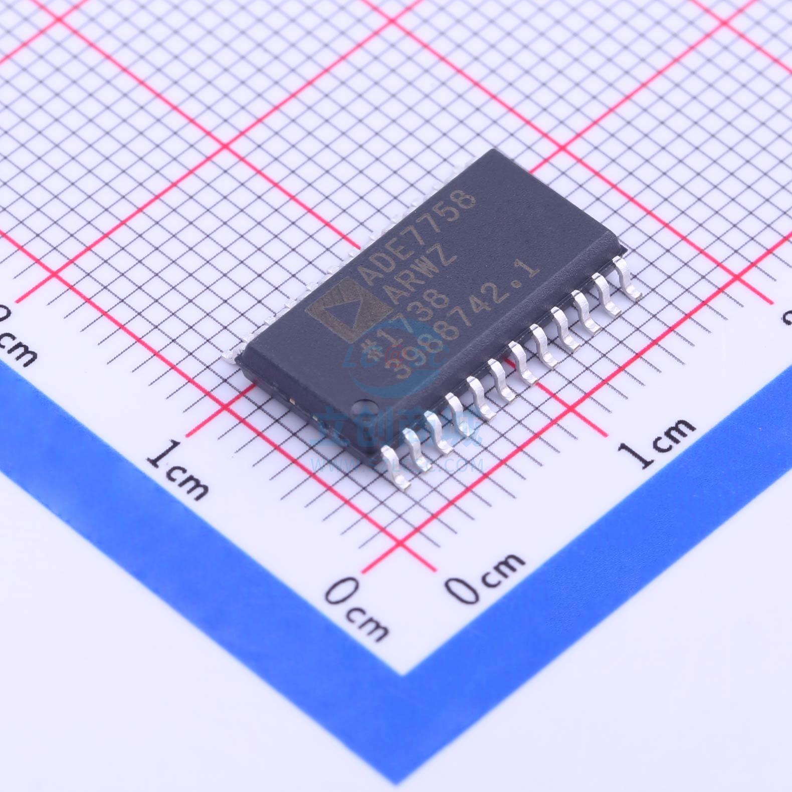 原装 ADE7758ARWZ ADI/亚德诺 SOP-24电能计量芯片-封面