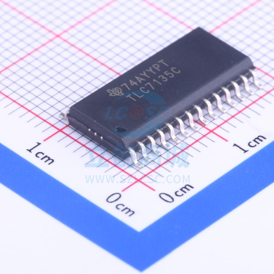 原装 TLC7135CDWRG4  SOIC-28 模数转换芯片