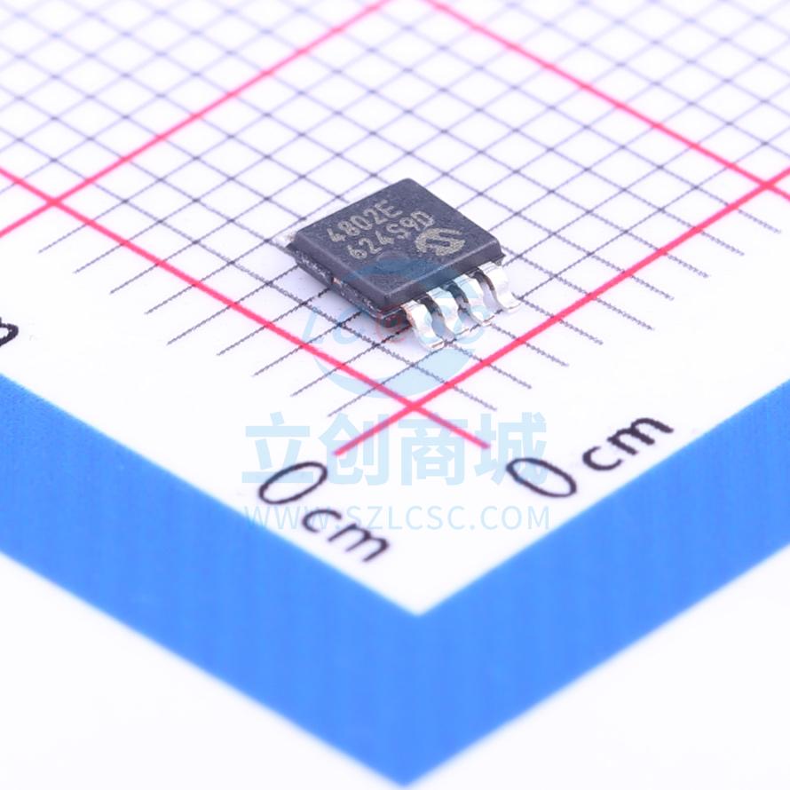 原装 MCP4802-E/MS MICROCHIP/美国微芯 MSOP-8 数模转换芯片