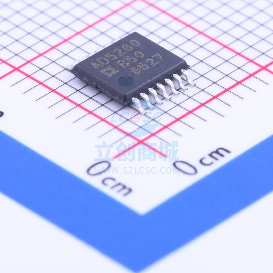 原装 AD5280BRUZ50 ADI/亚德诺 TSSOP-14 数字电位器