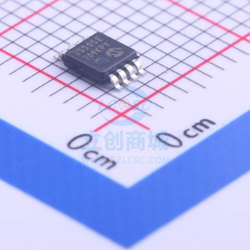 原装 MCP3550-50E/MS MICROCHIP/美国微芯 MSOP-8 模数转换芯片