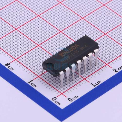 原装 XD2907-14 XINLUDA/信路达 DIP-14 V/F和F/V转换芯片