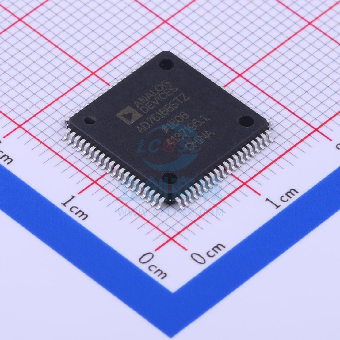 原装 AD7616BSTZ ADI/亚德诺 LQFP-80 模数转换芯片