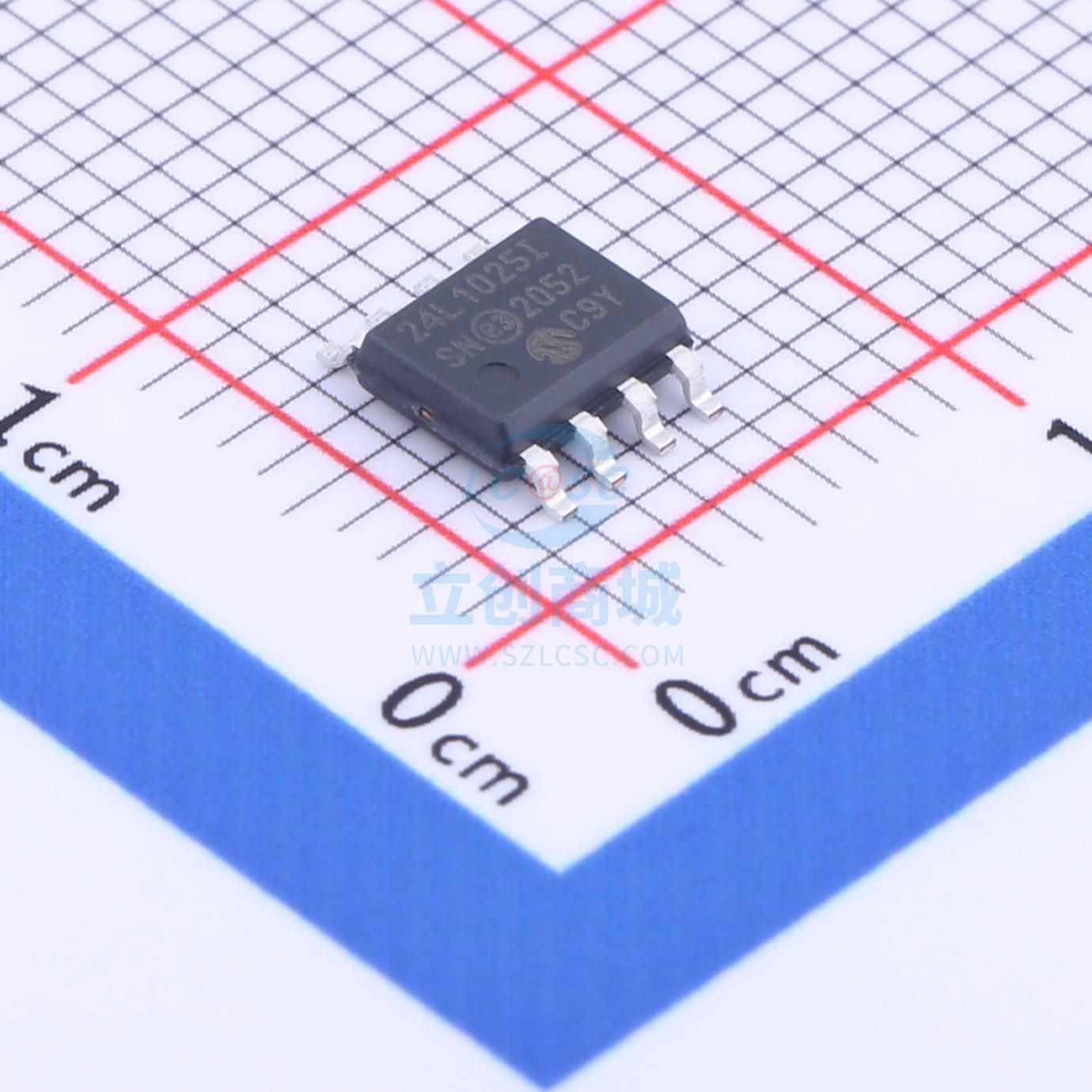 原装 24LC1025-I/SN MICROCHIP/美国微芯 SOIC-8 储存器IC芯片